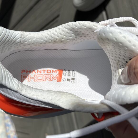 Phantom Phorm 1 Size 12 Mens Golf Cricket Shoes White Spiked comfort  New - Picture 7 of 11